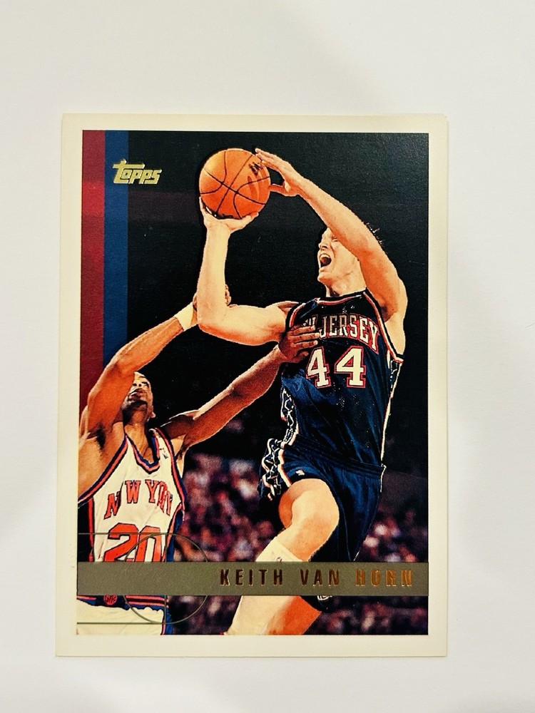 1997-98 Topps Chrome #118 Keith Van Horn RC Rookie Nets