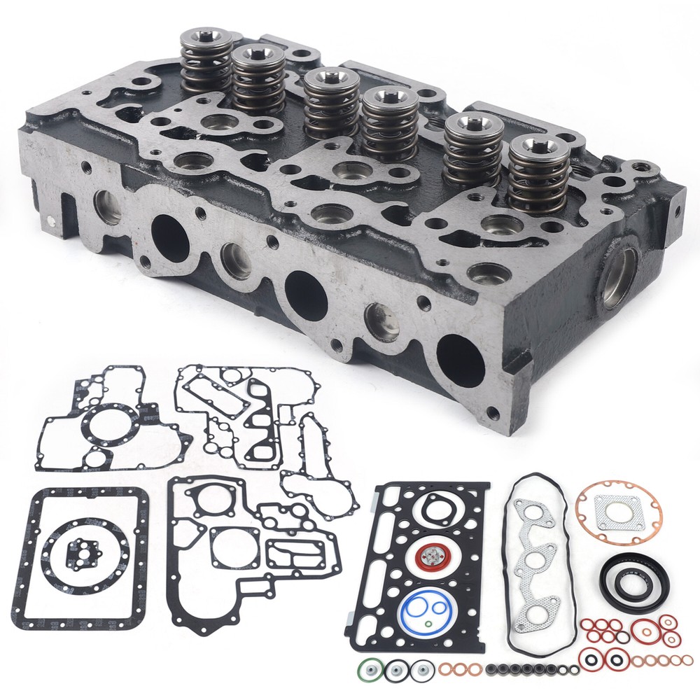 Kubota KX91-3 Tractor D1503 Cylinder Head & Full Gasket Kit