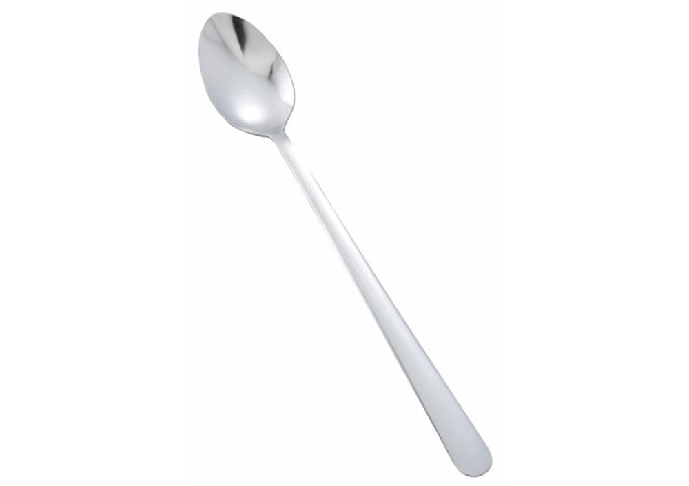 Winco 12-Piece Windsor Iced Teaspoon Set, 18-0 Stainless Steel, Silver