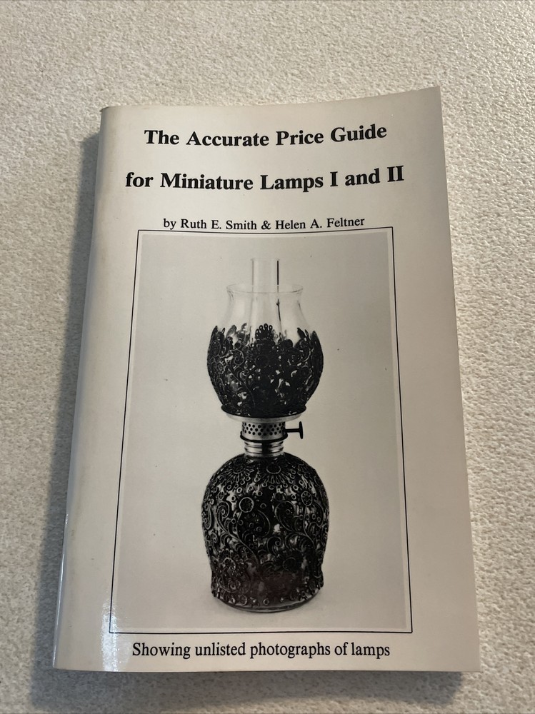 1988 Ruth Smith Miniature Lamps Price Guide 1 & 2 - Accurate Valuations-image