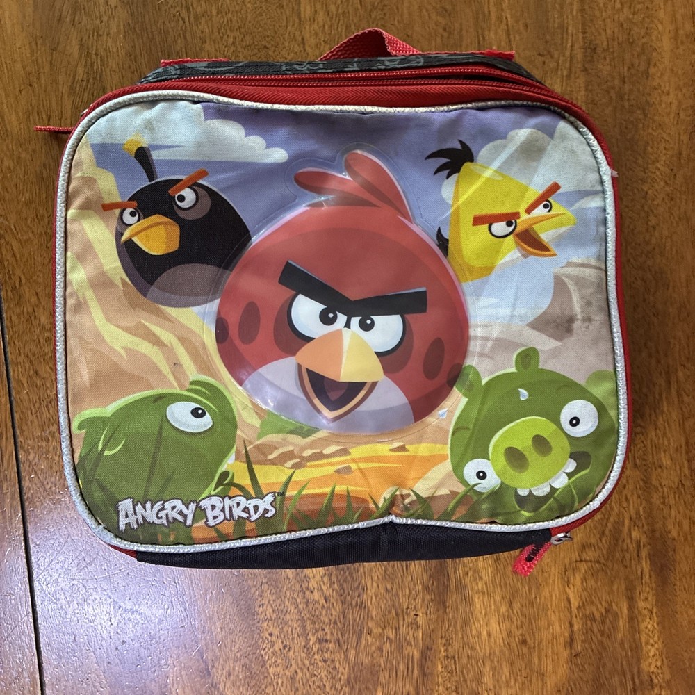 Angry Birds Insulated Lunch Box 9.5 Inch Brand New