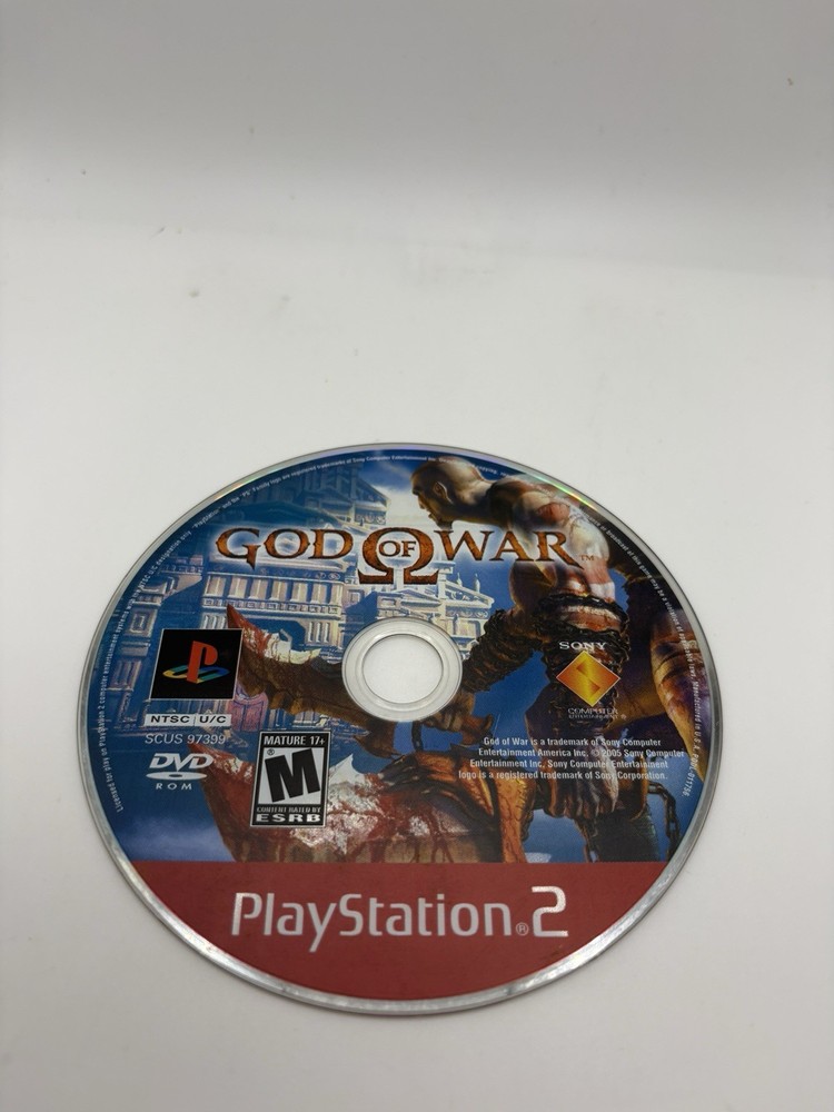 God Of War PlayStation 2 Disc Only Tested