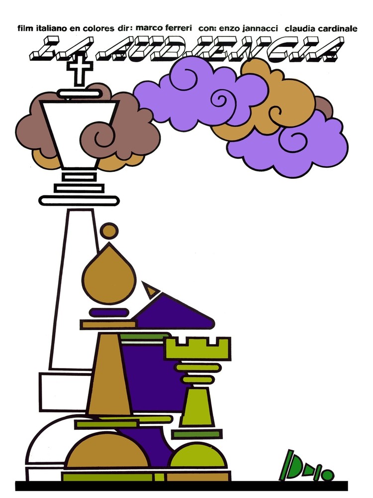 La Audiencia Italian Movie Decoration Poster.Graphic Art Interior design 3106