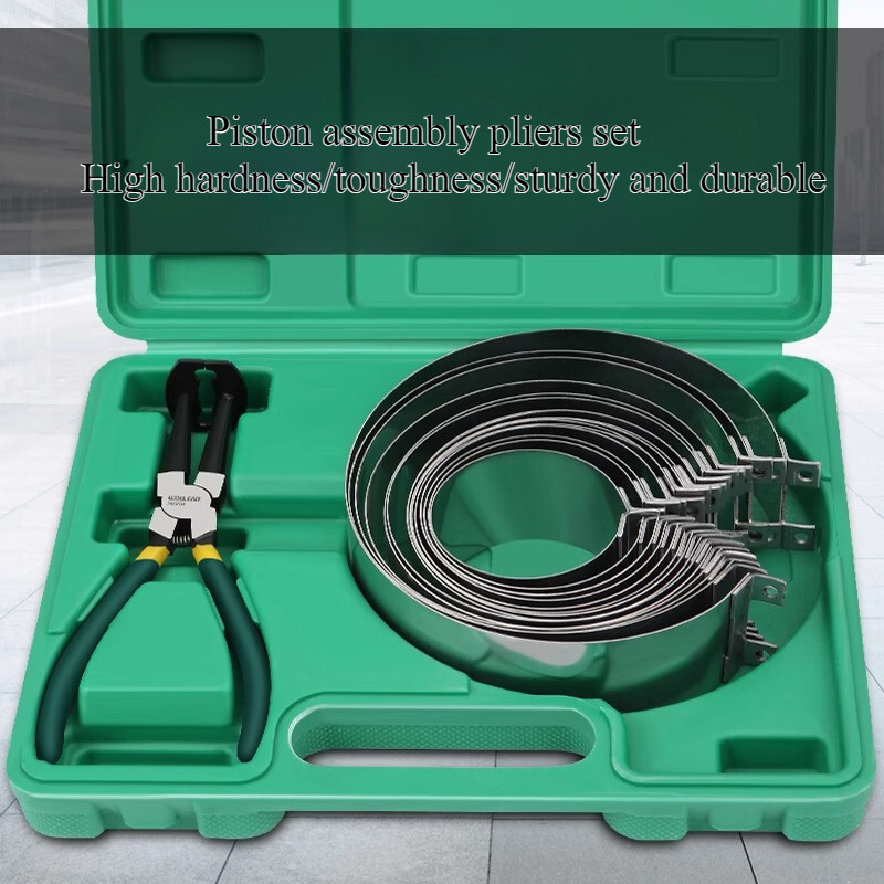 Universal Automotive Piston Ring Compressor Tool for Easy Installation and Removal