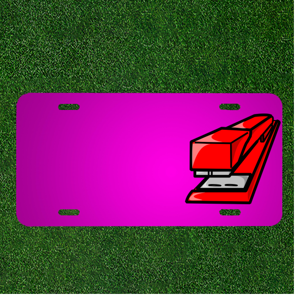 Create Your Own Custom Personalized Car License Plate or Add Names to Stapler for a Unique Office Tool Experience
