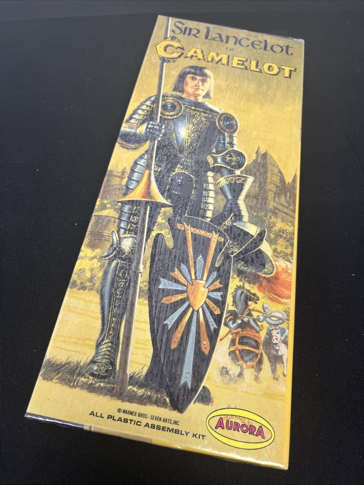 1967 Aurora Sir Lancelot Factory Sealed Model Kit No. 827-100