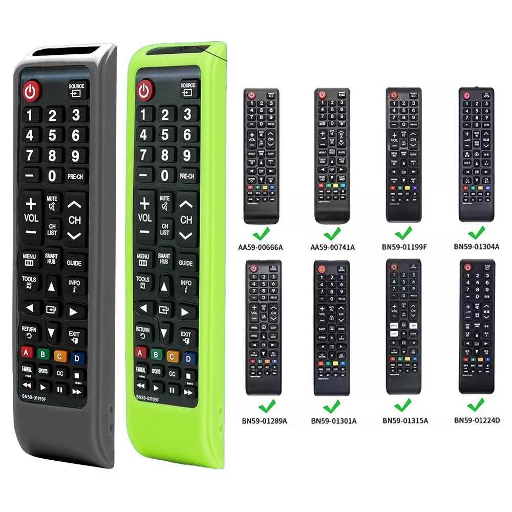 Samsung Smart TV Remote Silicone Cover for BN59-01199F AA59-00666A  