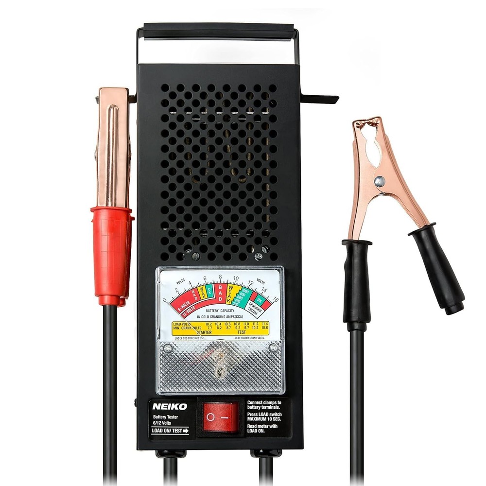 40510A 100A 6V/12V Car Battery Load Tester for Automotive Battery Diagnostics