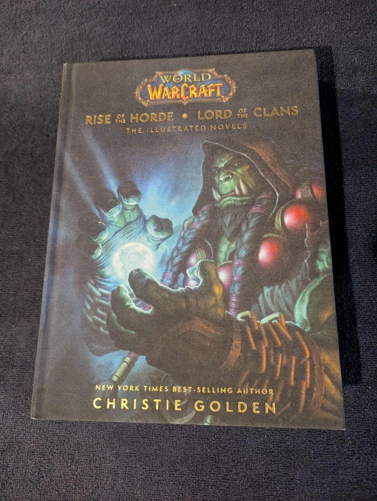 World of Warcraft Illustrated Novels Rise of the Horde + Lord of the Clans NEW