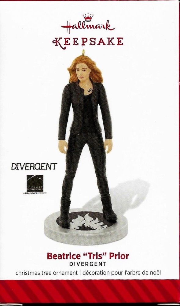Divergent Beatrice Tris Prior 2014 Hallmark Keepsake Christmas Ornament New