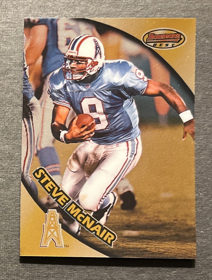 1997 Bowman's Best - Steve McNair #54