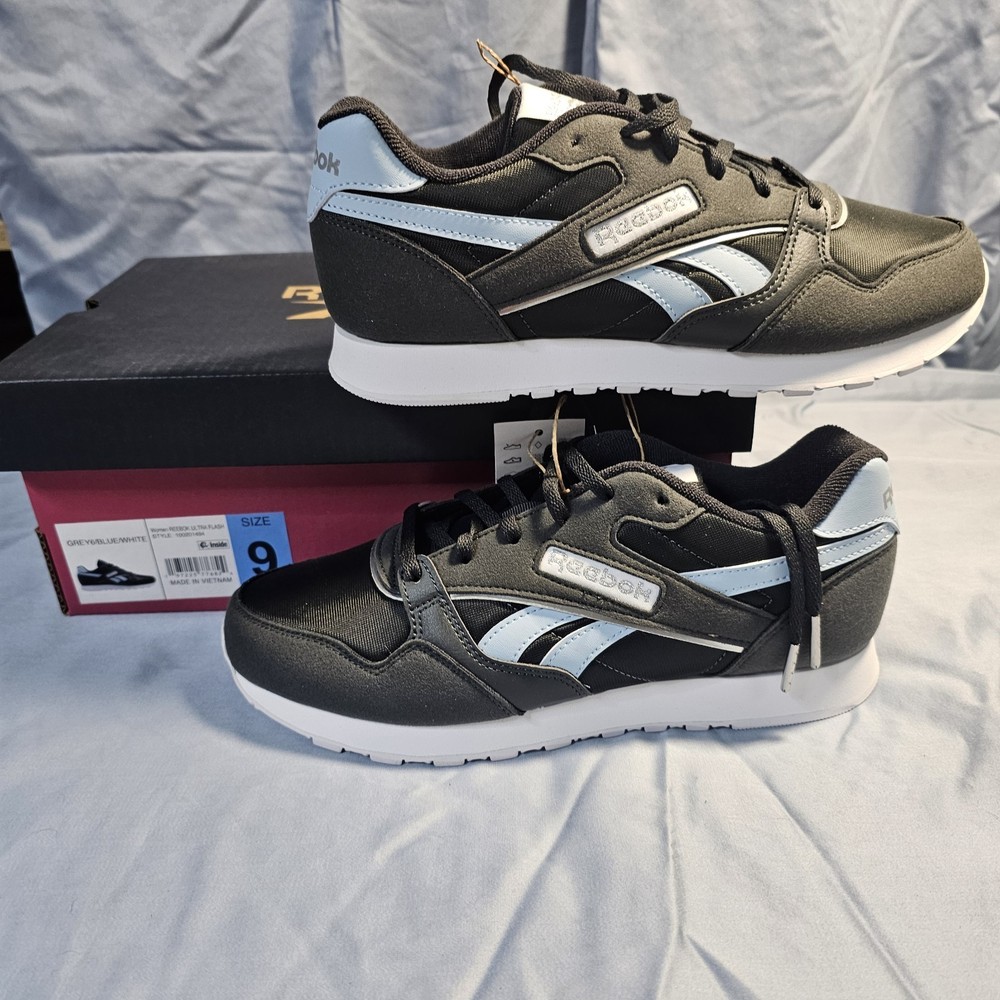 NEW WITH BOX Reebok Womens Ultra Flash Lightweight Lace Up Running Shoe Size 9