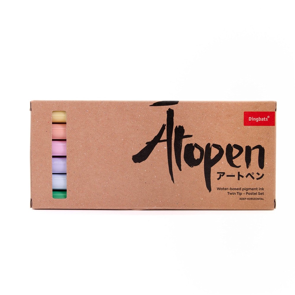 Dingbats Atopen Pastel Set 6 X Fineliner 5285003137402 |