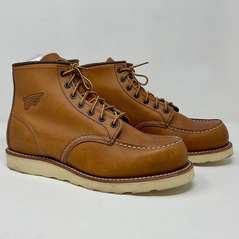 Red Wing Heritage Classic Moc Toe Boots USA Made 8.5 Wide E2