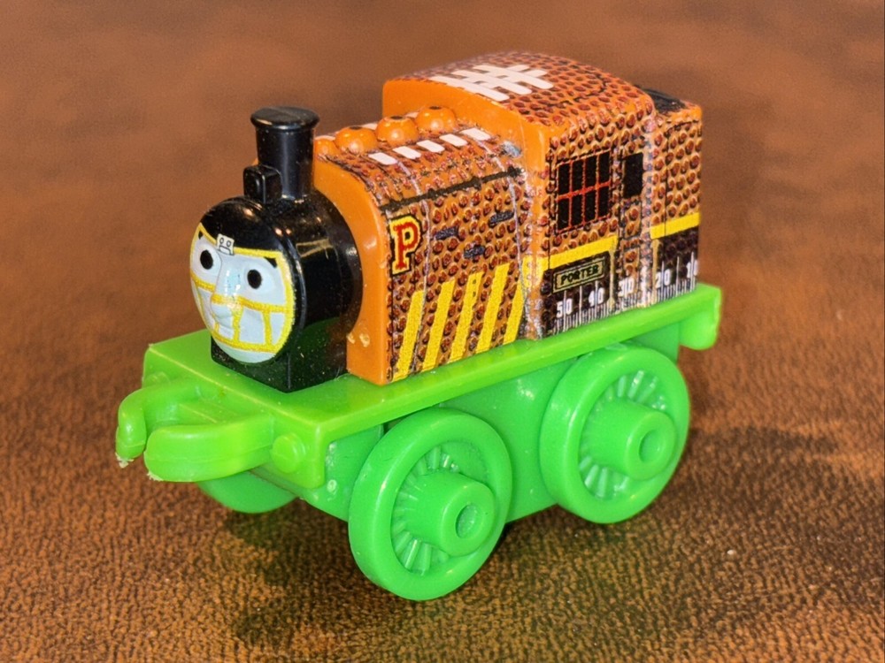 ‘14 Thomas The Train TrackMaster Mini Push Along Die-Cast PVC Train #J31A Porter