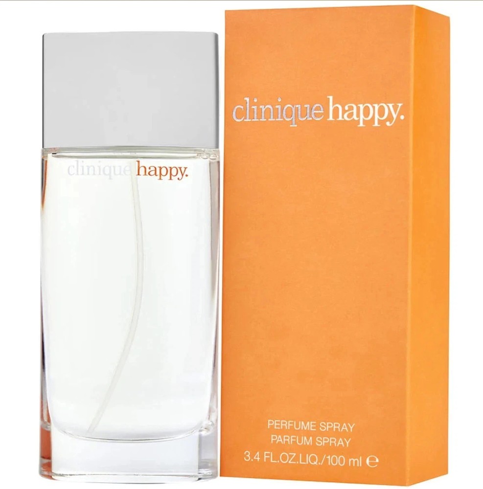 Clinique Happy by Clinique 3.3 / 3.4 oz Perfume EDP Spray for women NEW IN BOX