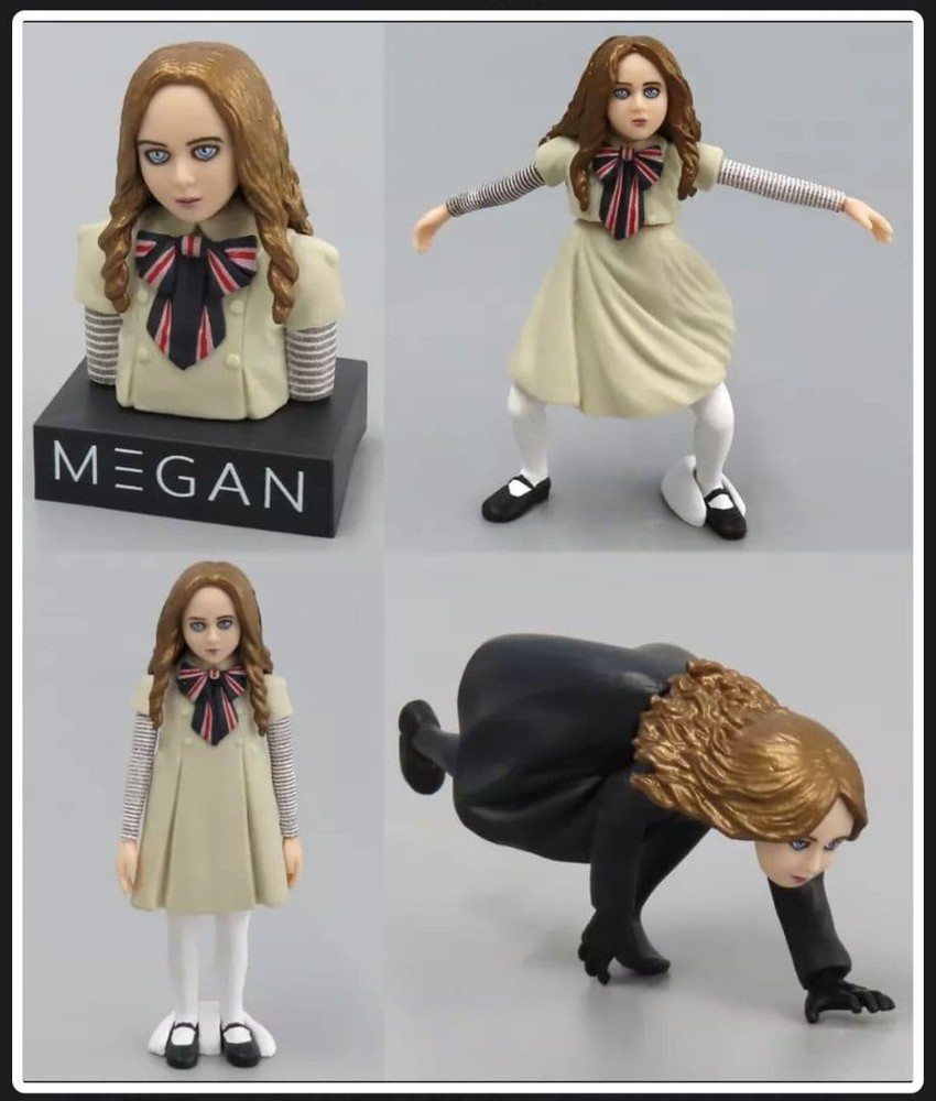 MEGAN action figure set of 4 #b8136c