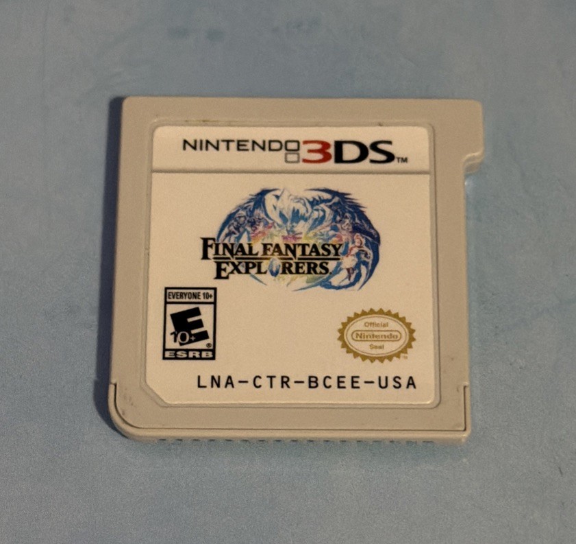 Final Fantasy Explorers (Nintendo 3DS, 2016)
