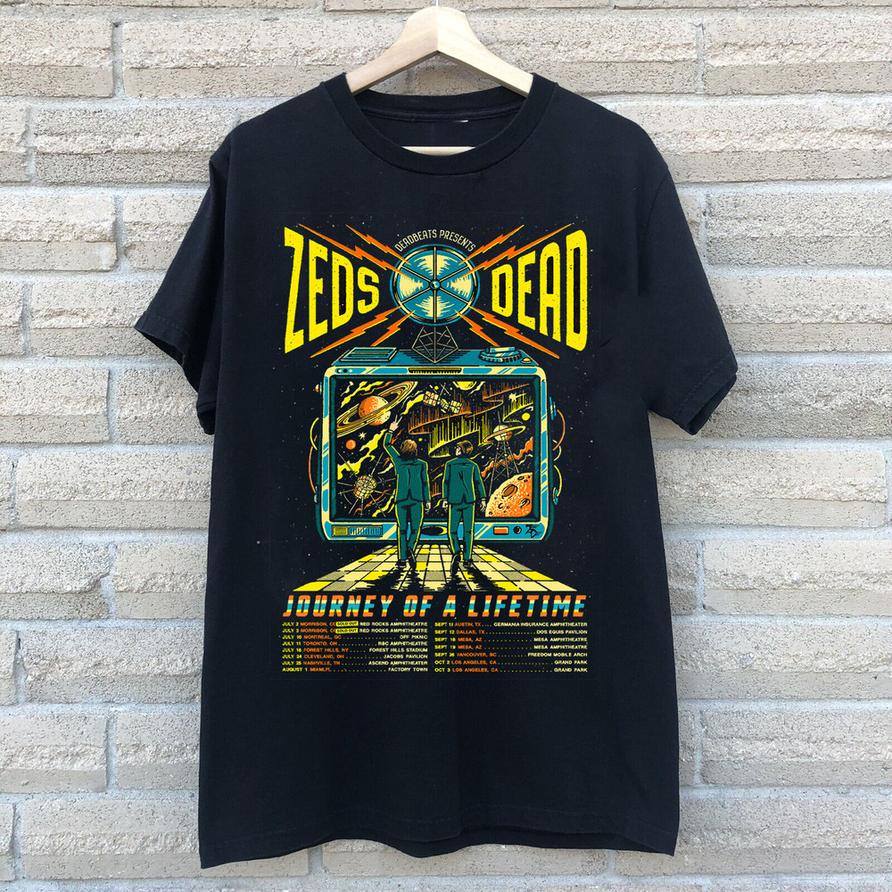 ZEDS DEAD JOURNEY OF A LIFETIME TOUR All sizes S to 5XL T-shirt QA1928