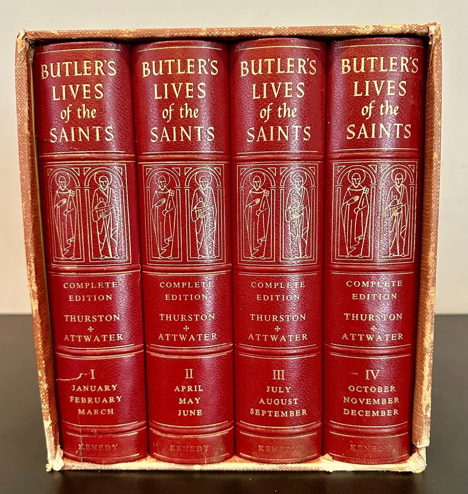 Butler's Lives of the Saints - Complete 4 Volume Box Set by Herbert Thurston