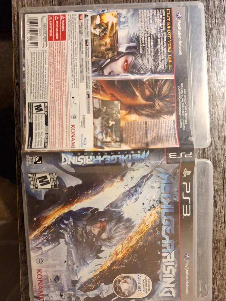 Metal Gear Rising PS3 Action Game for PlayStation 3 Console
