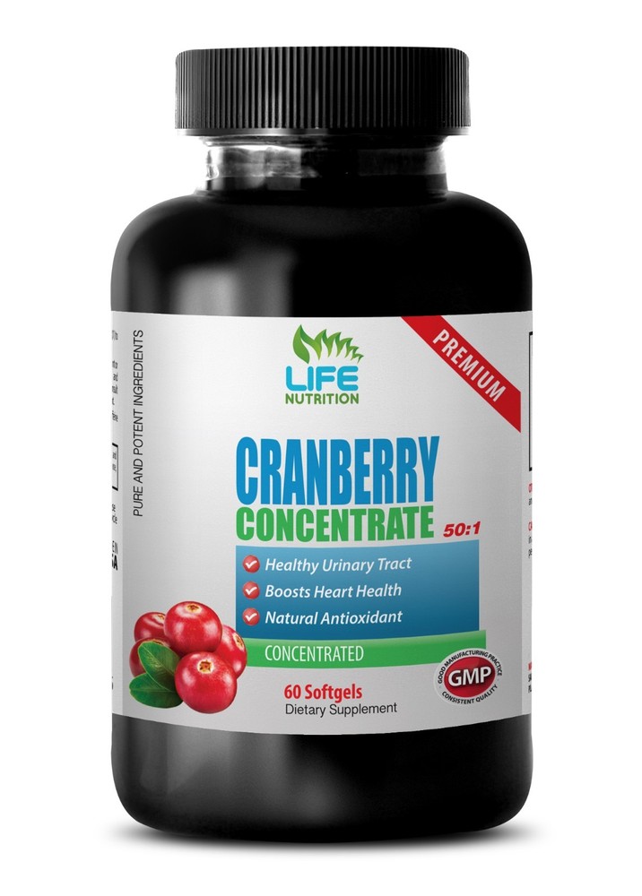 Long Lasting Endurance - Cranberry Extract 50:1 - Vitamin E 200 Softgels 1B