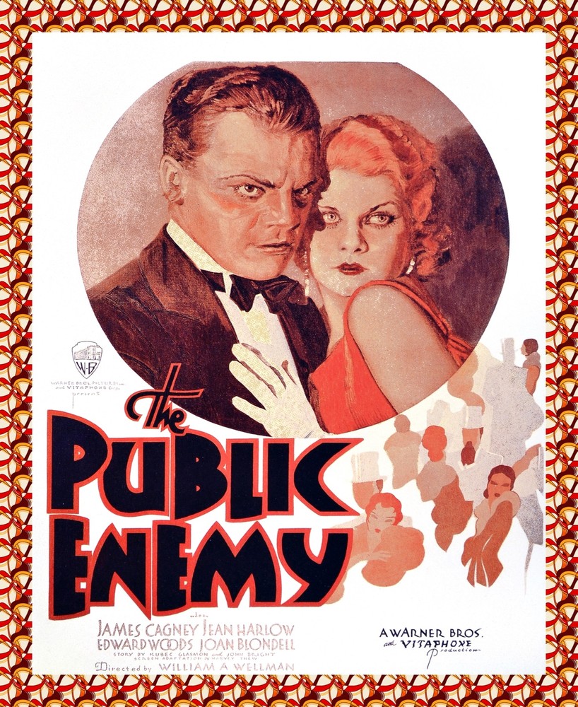 8557.Decoration movie Poster.Home Room wall art design.Public Enemy James Cagney
