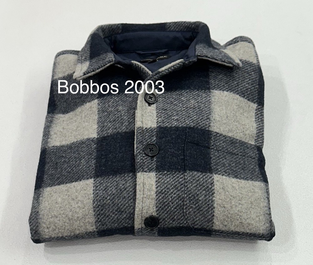 Banana Republic Men's Heritage Shirt Jacket, Blue, Size M