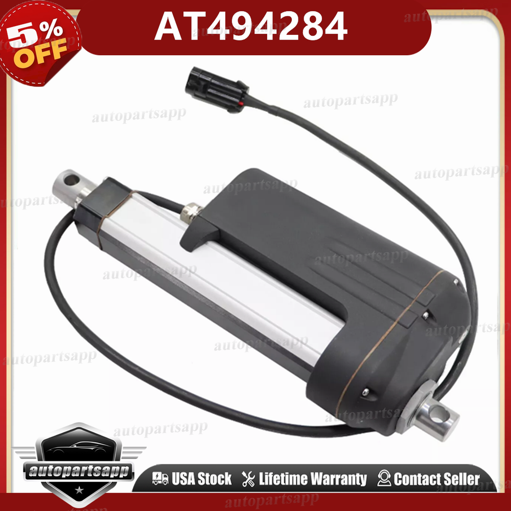 New Quick Tach Actuator AT494284 Fits John Deere 318D 320D 323D 328E 332D 332E