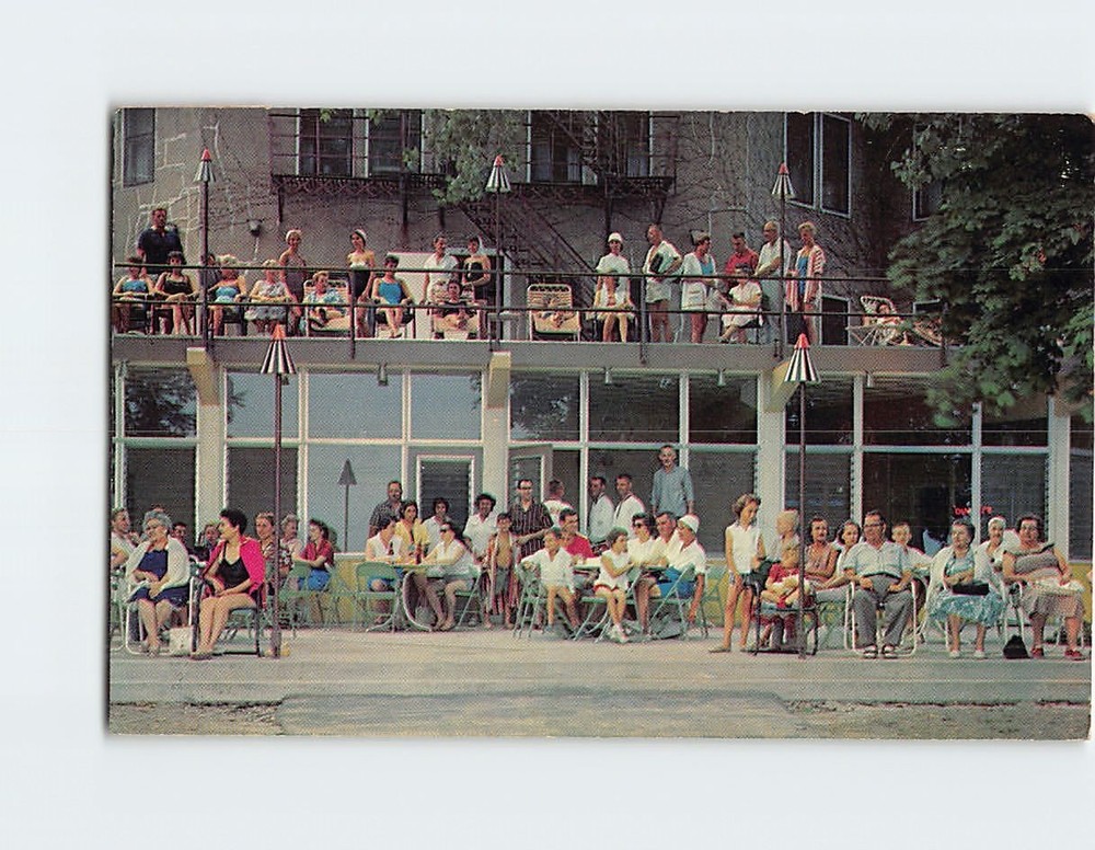 Postcard Hotel Breaks Cedar Point Sandusky Ohio USA