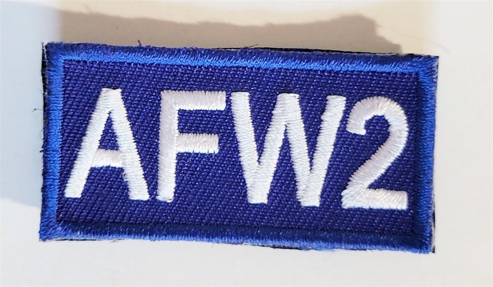 Air Force Wounded Warrior Program Hook and Loop Patch Military