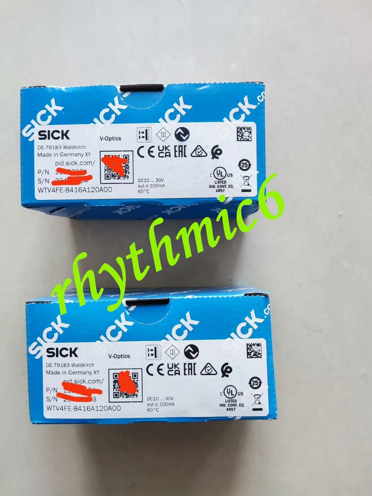 Brand new SICK WTV4FE-8416A120A00 Photoelectric sensors FedEx or DHL
