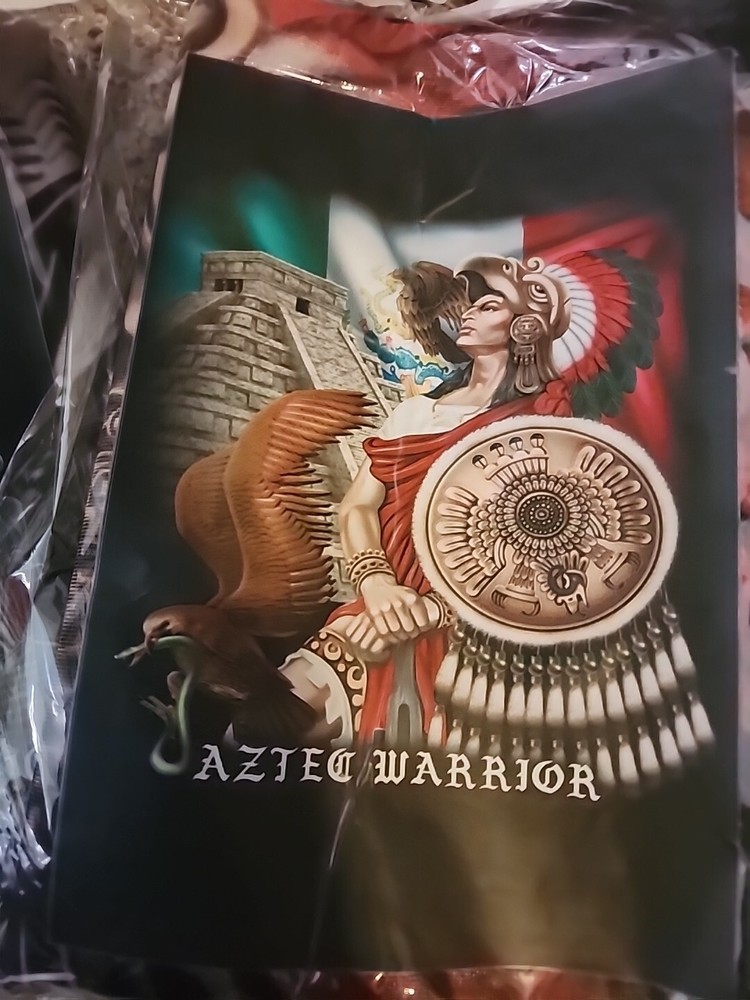 Aztec Warrior SPECAIL EDITION 3ft x 5ft flag banner LIMITED  Mexico new