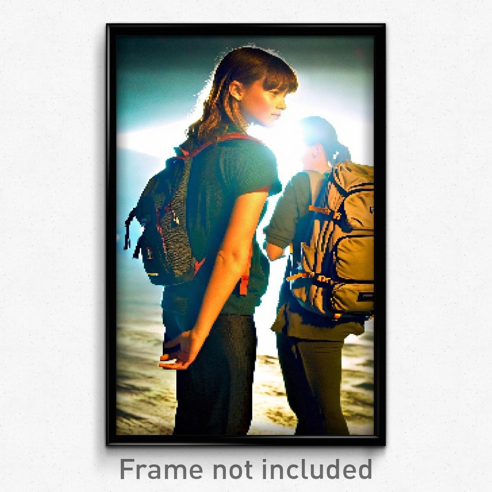 8 Bit Neglected Backpack Pixel Art Psychedelic Video Game Poster