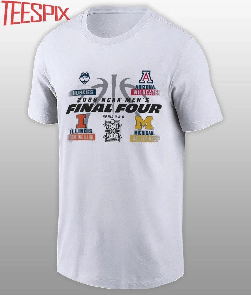 April 4 & 6 NCAA Men’s Final Four 2026 Indianapolis Shirt
