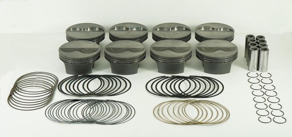 Mahle Engine Piston Kit - Fits Chevrolet small block 362ci,4.060bore,3.5stroke,5