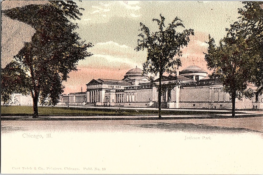 Postcard BUILDING SCENE Chicago Illinois IL m/09 AI5082