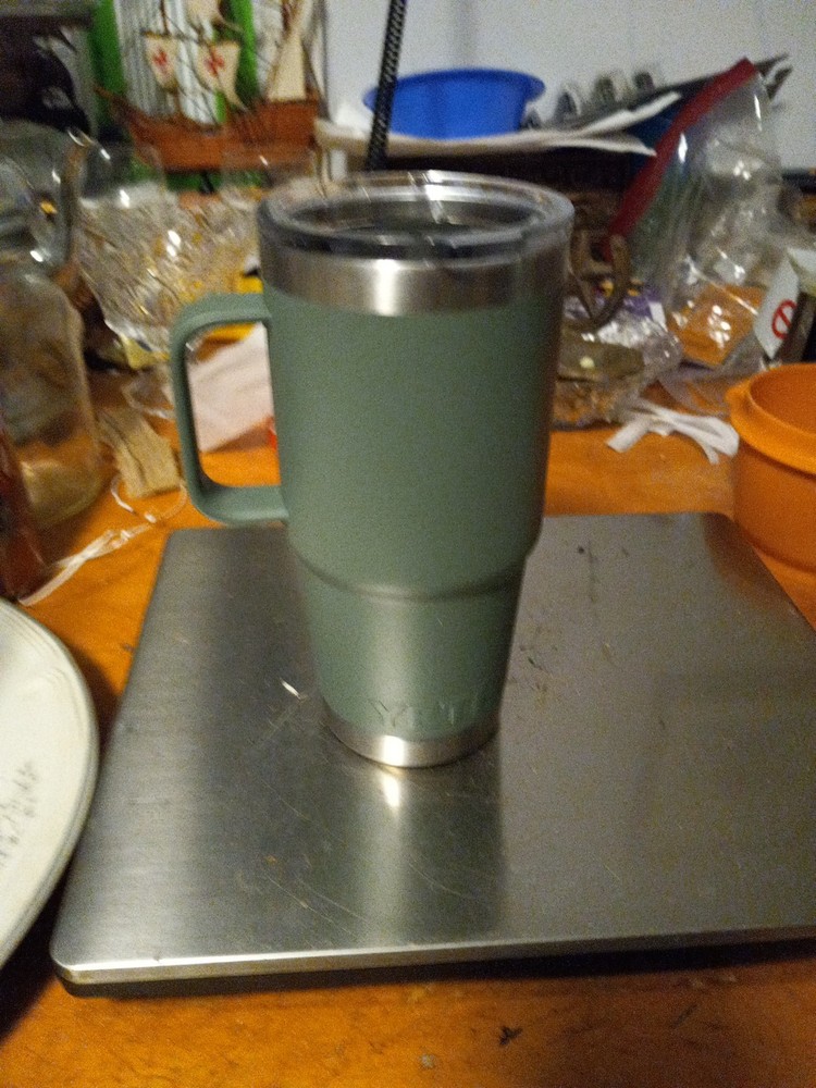 YETI 25oz Tumbler in Dark Olive Green