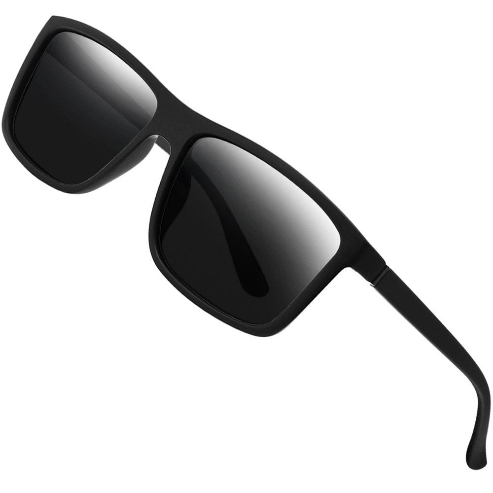 Polarized Sunglasses for Men Driving Mens Sunglasses Rectangular Vintage Sun Gla