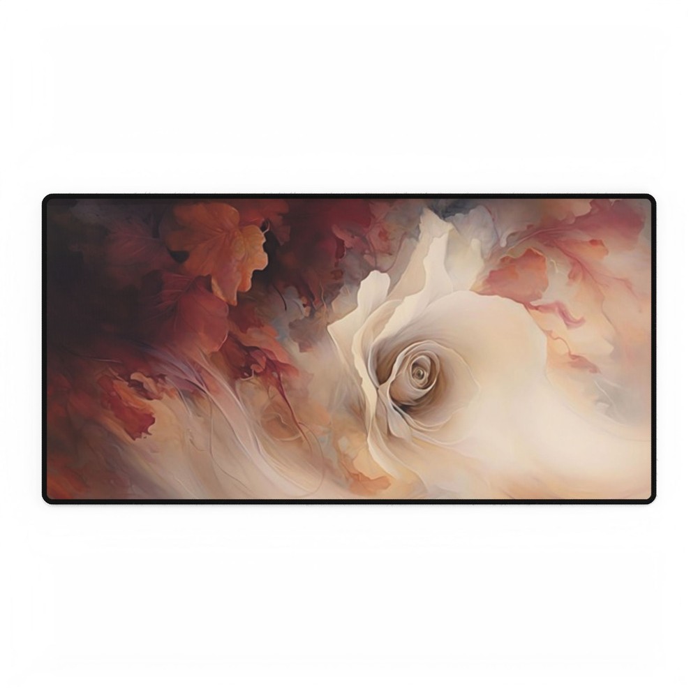 Abstract Design Large Desk Mat for Work Surface Protection  -image