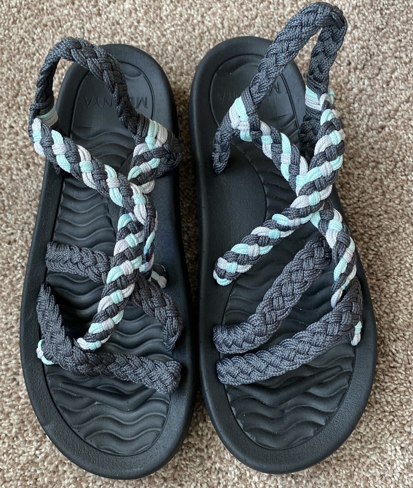 MEGNYA Women's Comfortable Walking Sandals with Arch Support, Athletic Hiking 8