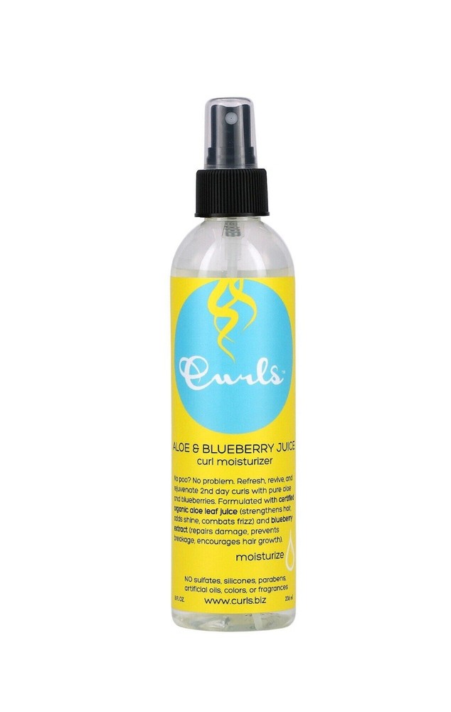 Aloe Blueberry Juice Curl Moisturizer 8 fl oz Hydrating Leave-In