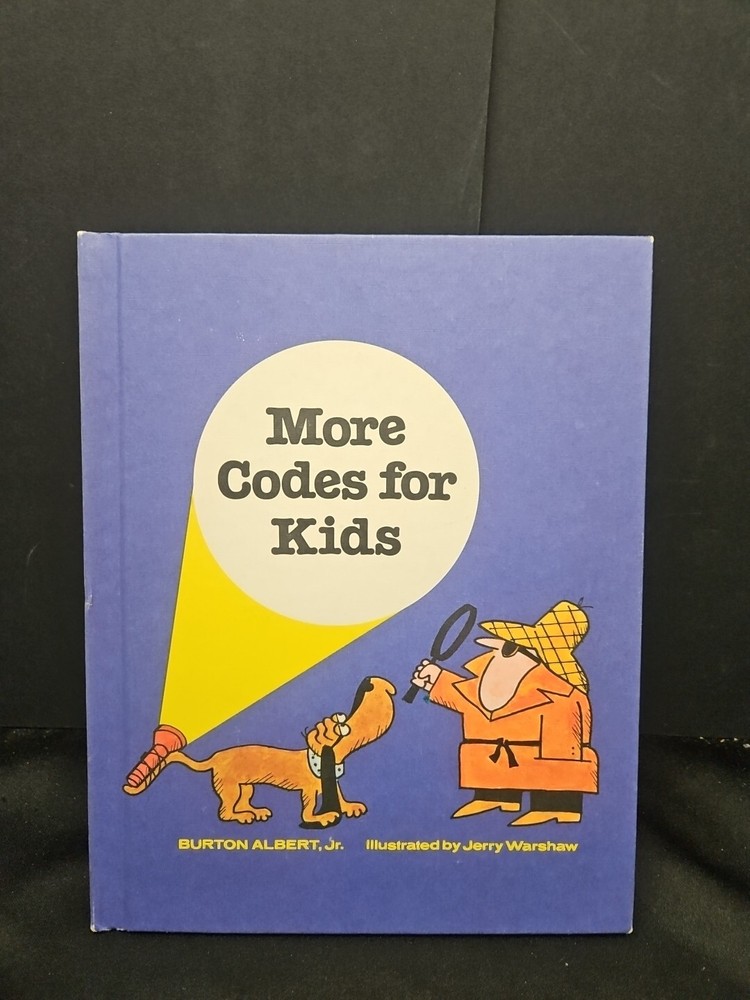 Codes for Kids by Burton Albert Jr. (1979, Hardcover) Vtg Book Activity Learning