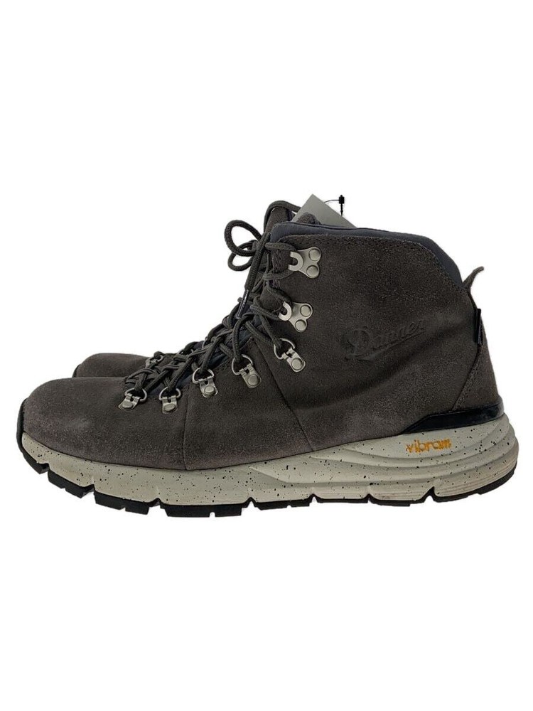 Danner Men's Trekking Boots Gray Lace Up Vibram Sole US Size 9