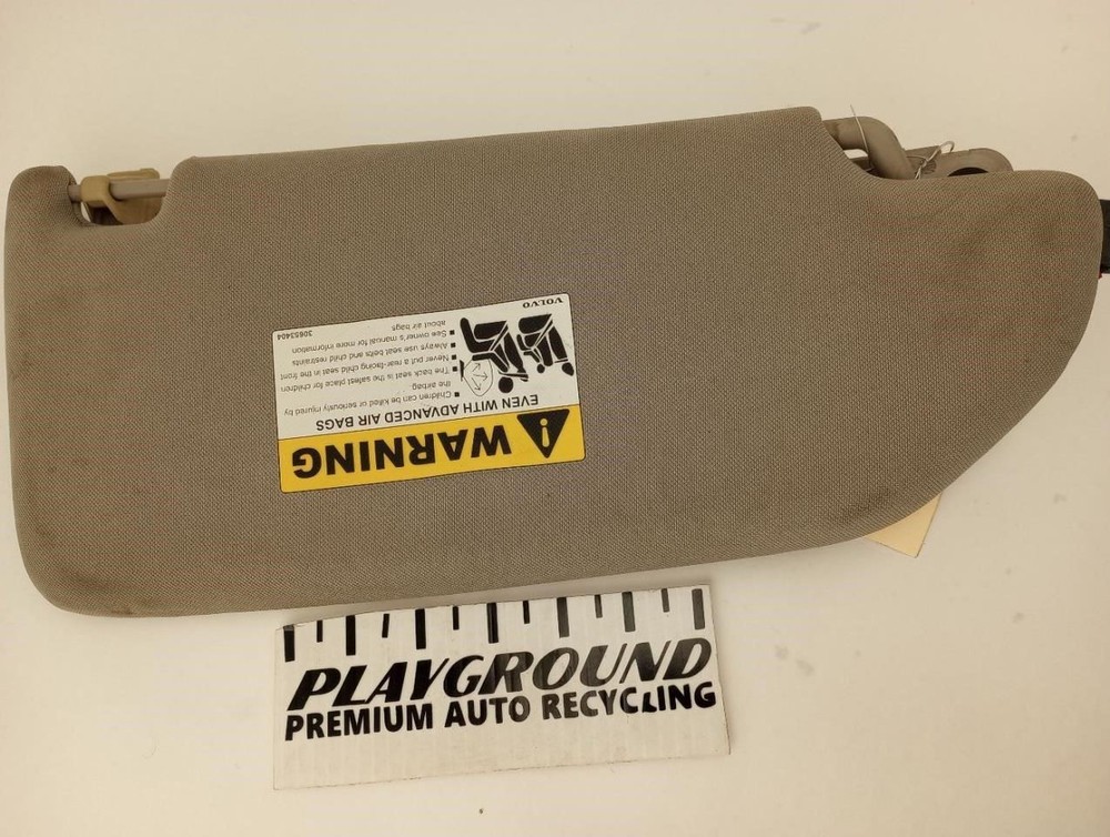 Volvo 850 Left Front Beige Sun Visor with Mirror 1992-1997 92-97