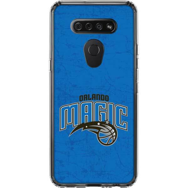 NBA Orlando Magic LG K51/Q51 Clear Case - Orlando Magic Blue Primary Logo