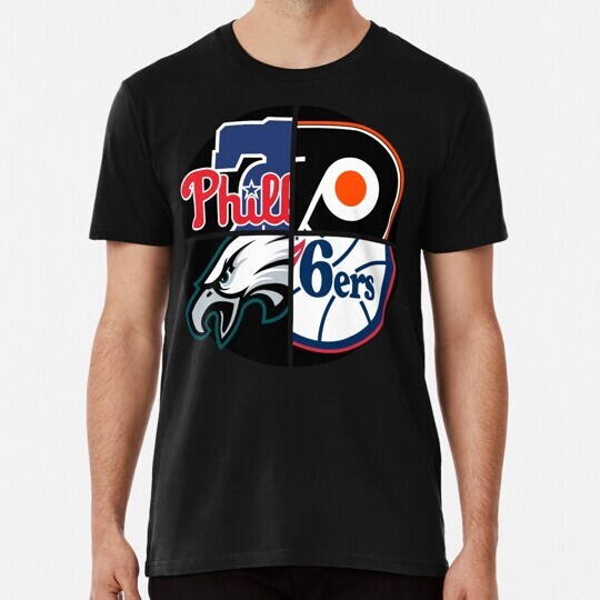 Philly Sports Teams S to 5XL Made in the USA T-Shirt