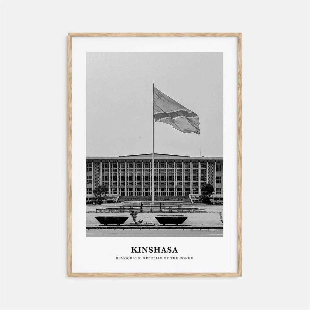 Kinshasa Wall Art Kinshasa Wall Decor Kinshasa Poster Kinshasa Home Decor