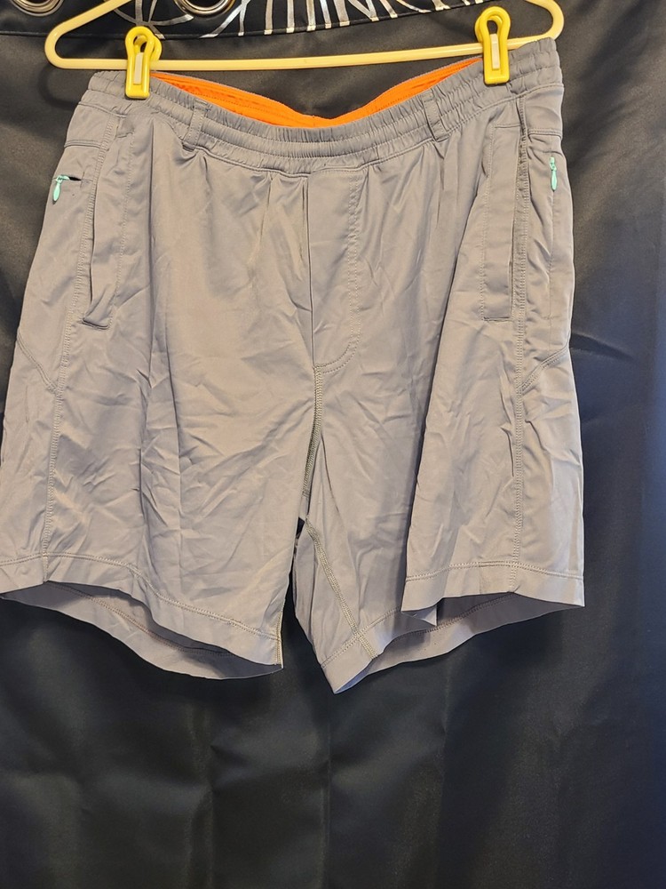 Birddogs Shorts Mens XL Boom For Your Boomstick Lined Gray Athletic Casual