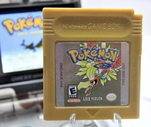 Pokemon Gold Version - Nintendo Gameboy Color - QUICKEST SHIPPING! ⚡